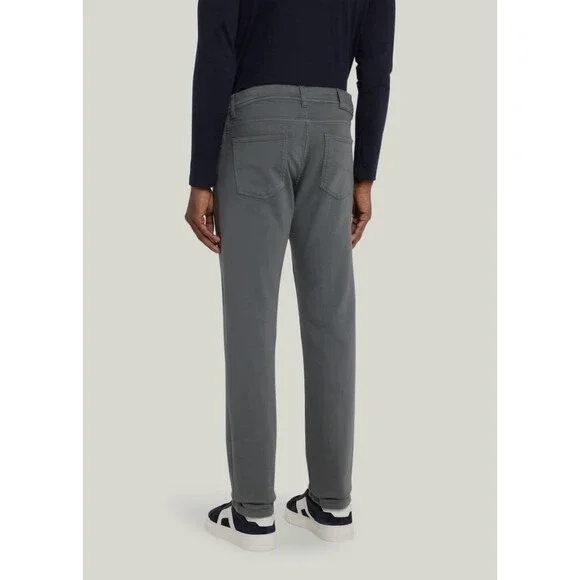 $800 Cesare Attolini Men's Gray Cotton Jean Pants Size 40